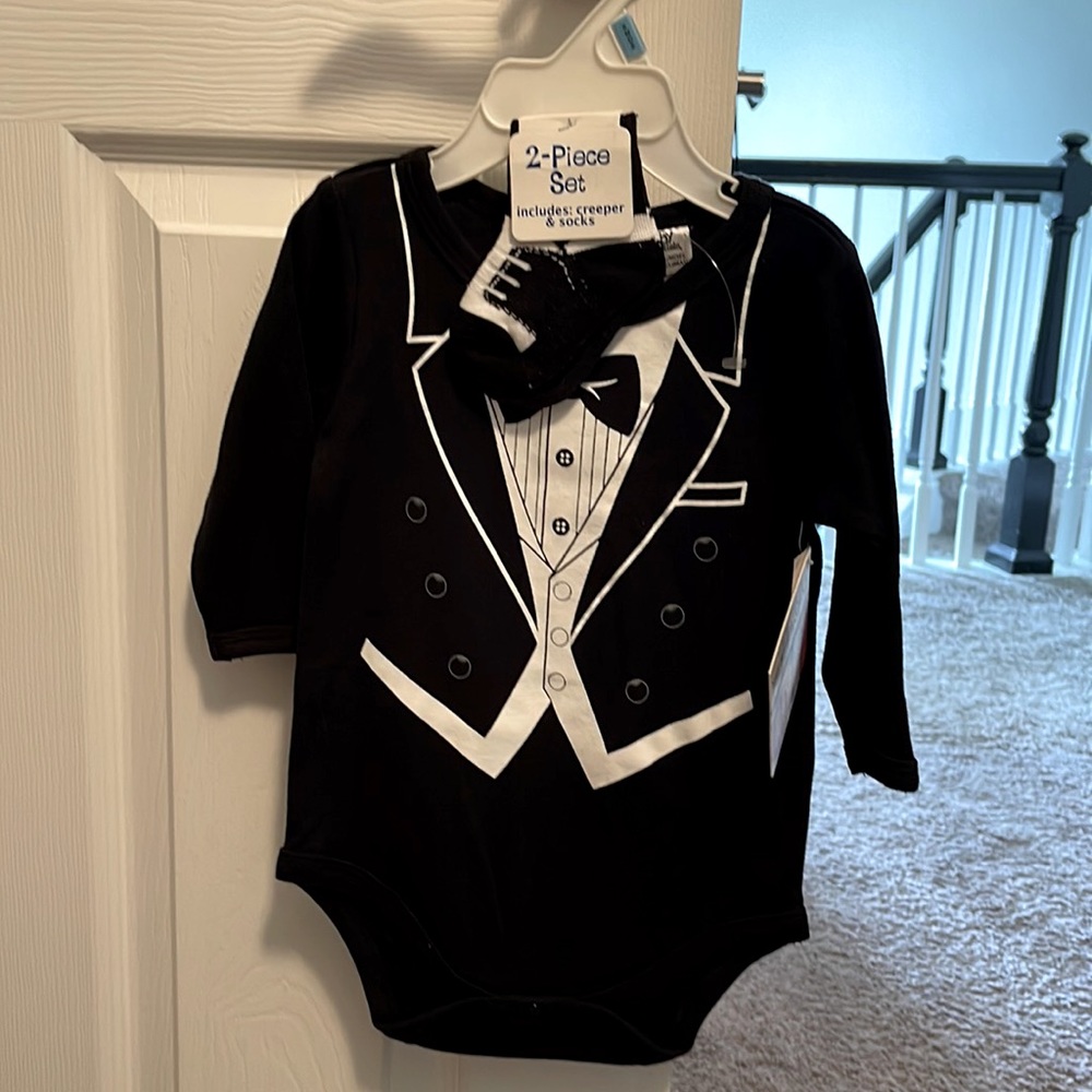 Baby Creeper Tux